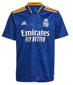 adidas 10-11 Real Madrid Away Jersey-S … ADIDAS REAL MADRID 2010/11 AWAY JERSEY BLUE - Soccer Plus